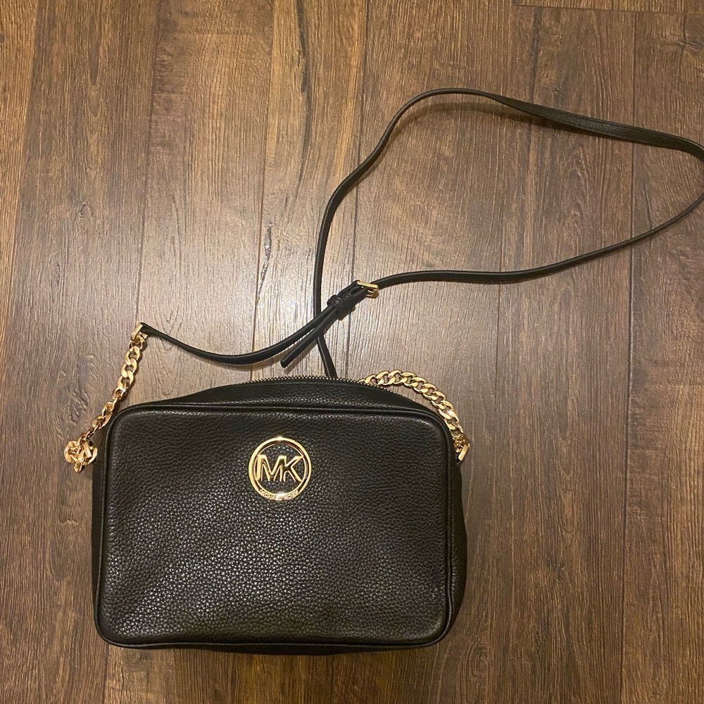 Michael Kors leather crossbody bag